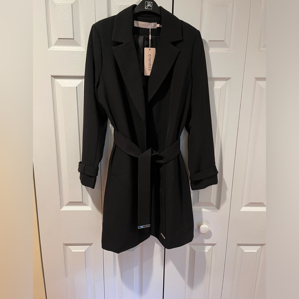 NWT ESQUALO City Trench Coat!